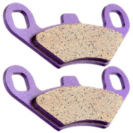 SCITOO Carbon Fiber Brake Pads Fit for 1988 1989 1990 1991 1992 1993 1994 1995 1996 1997 1998 1999 2000 2001 2002 2003 2004 2005 2006 2007 2008 2009 2010 2011 2012 2013 2014 for Polaris