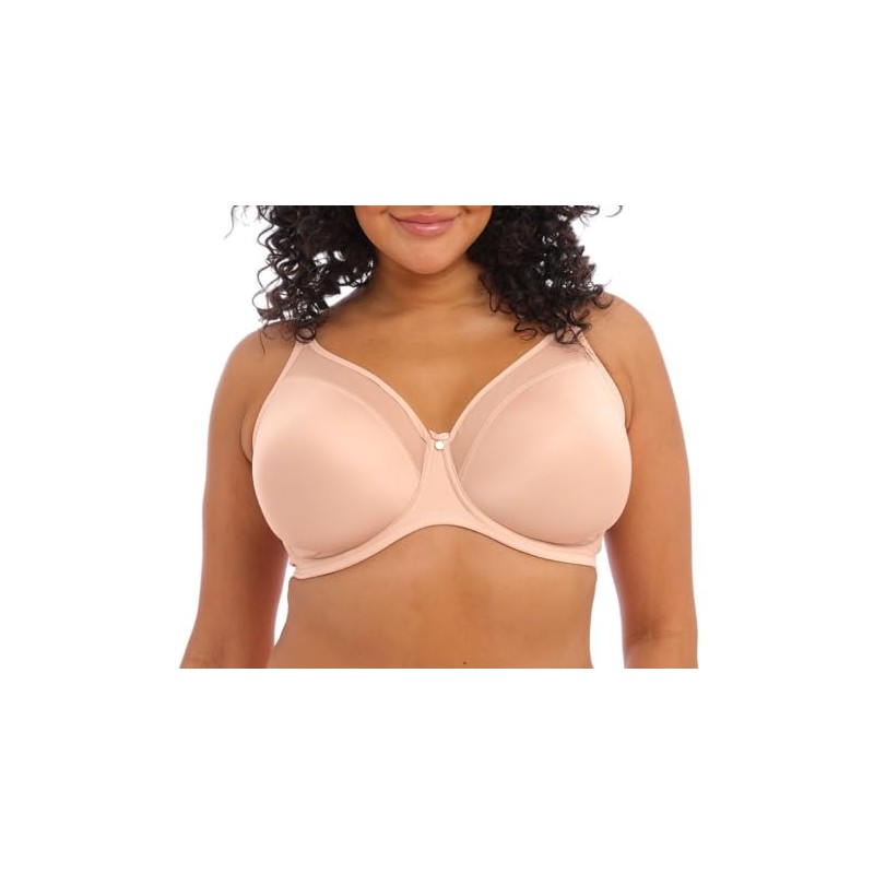Elomi Women's Smooth Underwire Molded Bra, Sahara, 40GG