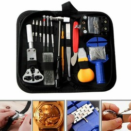 Horizon 147 PC Watch Repair Tool Kit  Case Opener Spring Bar Tool-Hand Remover with Case