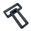 3/4 inch Rectangle Plastic Dee Ring D Webbing Belt Ribbon