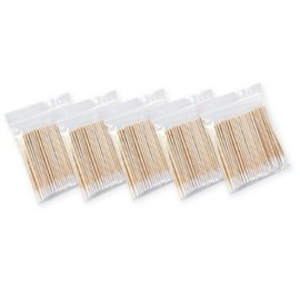 Toothpick Cotton Swab Multipurpose Makeup Nail Milia Sebum Fine Point Thin Cotton Swab 500, 5, 100 Pieces / 이쑤시개 면봉 다용도 메이크업 네일 비립종 피지 미세 뾰족 얇은 면봉500개, 5개, 100개입