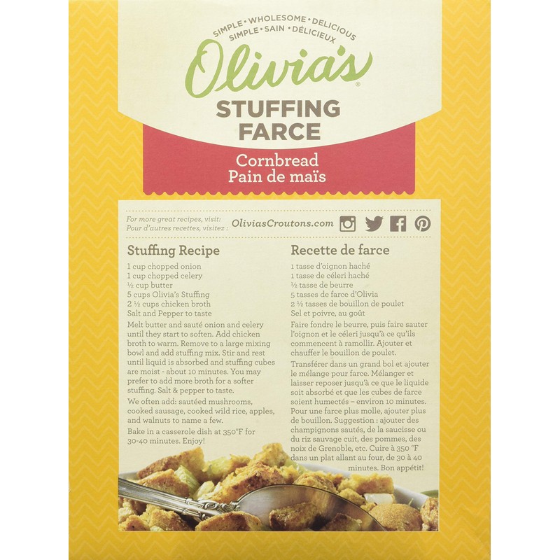 Cornbread Stuffing, 340 Grams