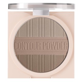 Lilyloria Contour Powder Makeup Palette Matte Face Sculpting Shading Silky Smooth Tone Tuning Flawless Pressed Powder Bronzer, 02 Grey Brown