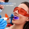 FUREIN SMILE 2PCSDental Lab Safety Glasses Dental Eyewear for Teeth