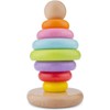 New Classic Toys 10501 Rainbow Stacking Toy, Multicoloured
