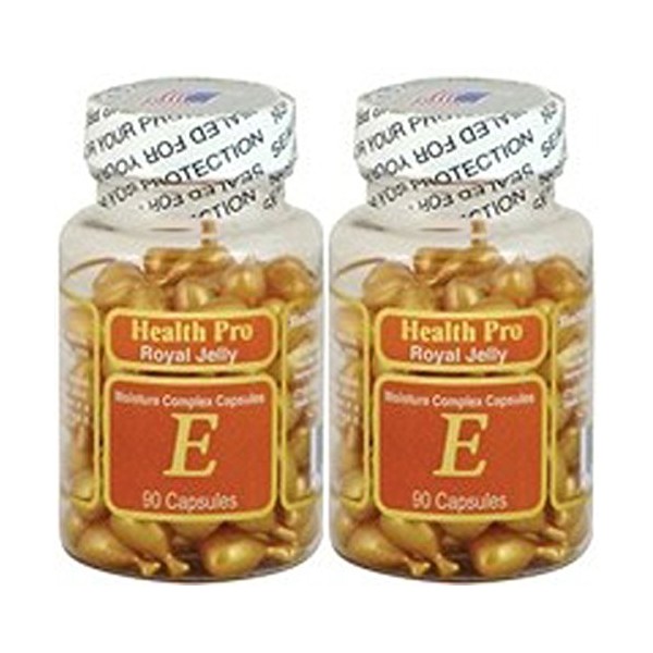 NU-Health Vitamin E Skin Oil Royal Jelly, 90 Softgels (Pack of 2)