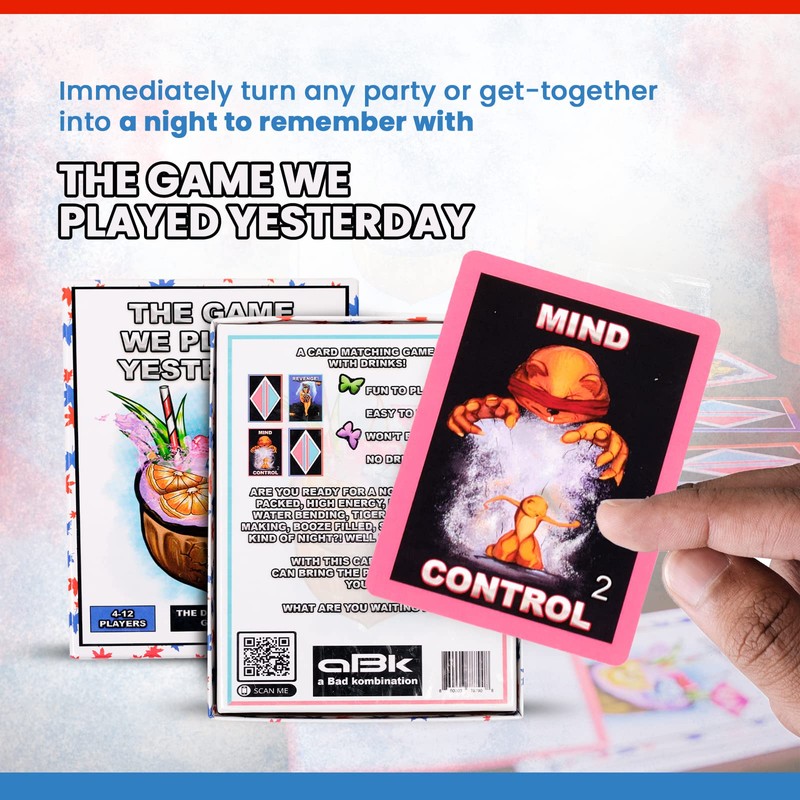 The Game We Played Yesterday Drinking Game