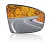 VISMIRROR Car Rearview Right Passenger Side Heated Mirror Glass Replacement