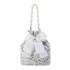 FairyMary Lace Drawstring Bag, Shoulder Bag, Floral Pattern, Women's, Kimono,