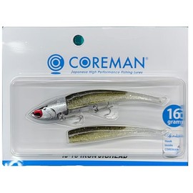 Coreman Iron Jig Head #041 Silver Head/Shallow Bait IJ-16