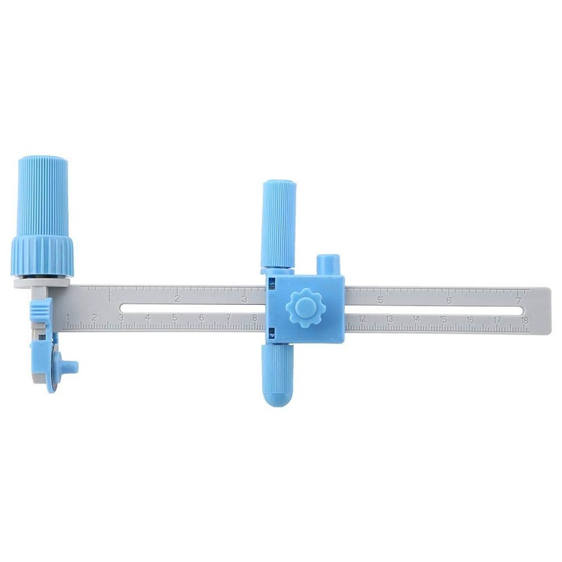 HEEPDD Compass Cutter, Adjustable Rotary Circle Cutter Circular Cutting Tool