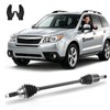 Front CV Axle Compatible with Subaru Outback Legacy Forester 2010-2014
