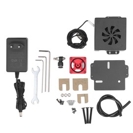 Engraver Air Assist Kit Variable Speed Engraving Machine Turbo Pump for TTS25 TTS55 TTS10 AC100‑240V EU Plug