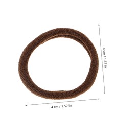 VICASKY 100pcs Ties for Women Seamless Ponytail Holders Colors Hair Accessories No Damage