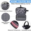 Toiletry Bag for Women, Travel Makeup Organizer with Hang Hook,
