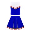 HULIJA Kids Girls Cheerleading Outfits with Shorts Sleeveless Sports Dress