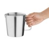Vogue Stainless Steel Measuring Jug - 1Ltr