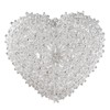 CF Collection Engraved Heart Christmas Tree Ornament [Pack of 1]