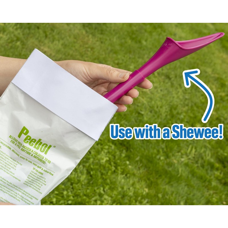Peebol Shewee, White, one size