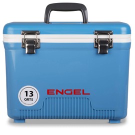 Engel UC13B 13qt Leak-Proof Air-Tight Drybox-Cooler-Lunchbox Blue.