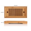 Bamboo Tea Tray Chinese Gongfu Tea Mini Serving Table for