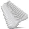 coskefy No Show Socks, Trainer Socks Cotton Anti-Slip Invisible Socks