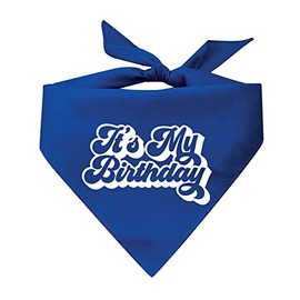 It's My Birthday Dog Bandana (Assorted Colors)