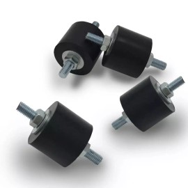 스터드 충격 흡수기가 장착된 방진 고무 솔레이터 마운트 M8 Stud Mount with Shock Absorber, Anti-Vibration Rubber Isolator Mount M8