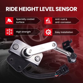 MOCA Rear Ride Leveling Height Sensor fits 2014-2024 for INFINITI QX80 V8 5.6L, 2011-2013 for INFINITI QX56 V8 5.6L, 2017-2023 for Nissan Armada V8 5.6L