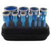 Tile Hole Saw Kit Diamond- BRSCHNITT 11pcs Diamond Core Drill