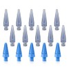 WEUANY Earwax Removal Kit Ear Cleaner Replacement Tips 15pcs, Blue-1
