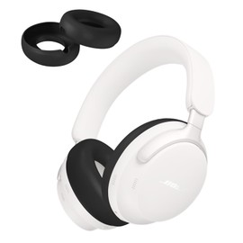 WADVCU Silicone Case for Bose QuietComfort/Bose QuietComfort Ultra Headphones, Anti-Scratch Washable Ear Pad Cover Accessories Compatible with Bose QuietComfort/Bose QuietComfort Ultra Headset-Black