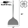 Narwhal 6" Wide SDS Plus Chisel Bit (Industrial Grade -