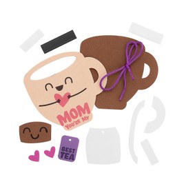 Fun Express Mother’s Day Tea Cup Craft Kit - Makes 12