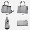 FANDARE Elegant Shoulder Bags Women's Shoulder Bag Dimensional Carving Pattern