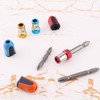 Tinoaly 6pcs Magnetic Screw Rings with 3pcs 50/65/70mm Ph2 Bits,