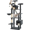 Made4Pets Tall Cat Tree, 80" Cat Tree Tower for Indoor