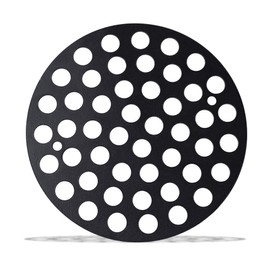 Bueyfolt 5inch Cast Iron Drain Cover, Garage Drain Cover, Floor Drain, Floor Strainer