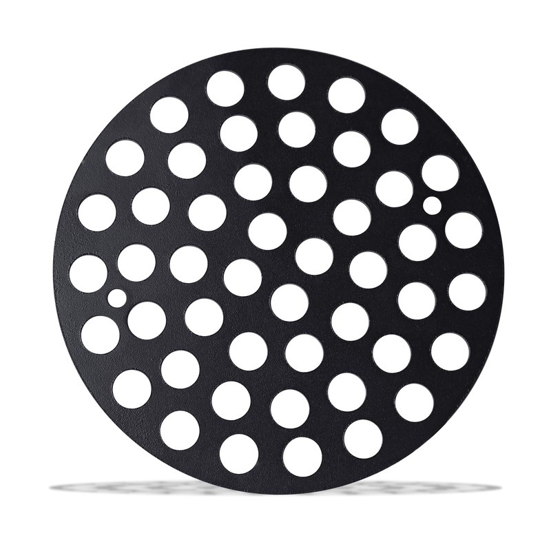 Bueyfolt 5inch Cast Iron Drain Cover, Garage Drain Cover, Floor