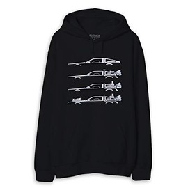 DELOREAN BTTF VOLVER AL FUTURO HOODIE SUDADERA ROTT WEAR