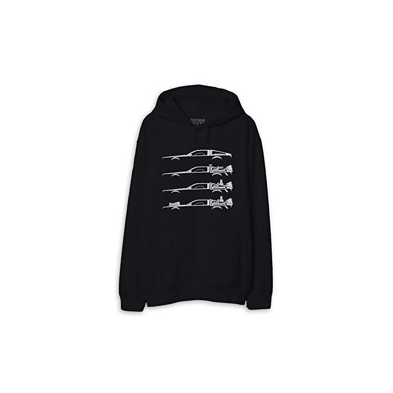 DELOREAN BTTF VOLVER AL FUTURO HOODIE SUDADERA ROTT WEAR