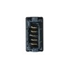 RV Designer Collection S125 Rocker Switch 20A 5 Pin Black