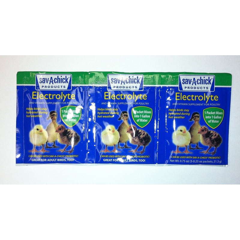 Sav-A-Caf Sav-A-Chick Electrolyte & Vitamin Supplement - 3 Pack/.25oz.