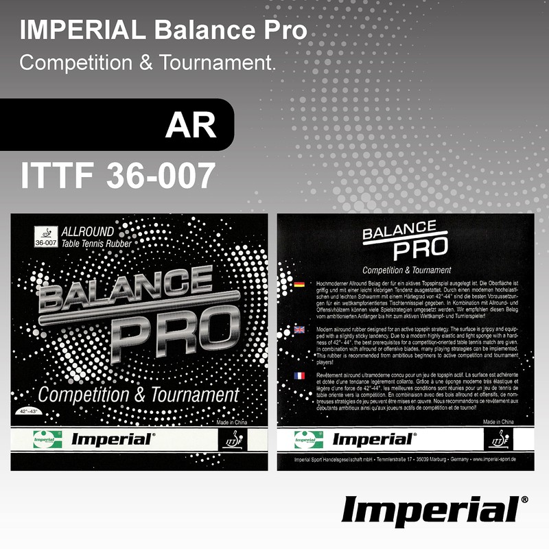Imperial Balance Pro (1.8 mm - Red) | China Table
