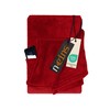 npluseins Coral Fleece Blanket - The Original with Sleeves &
