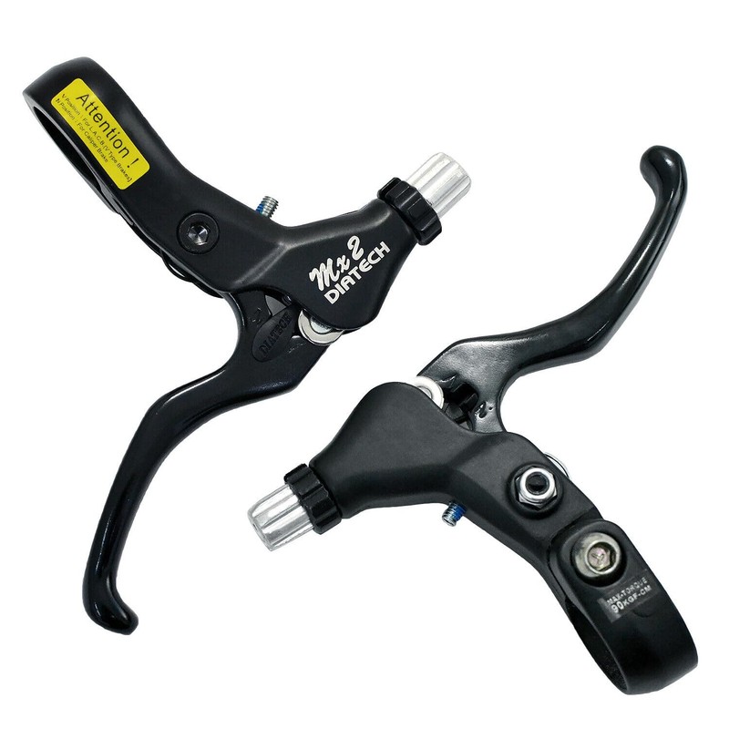 Dia-COMPE MX-2 BL200 V-Brakes Caliper Brake Lever Set (L+R), Black,