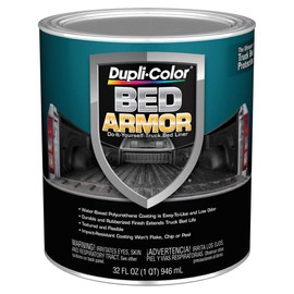 Dupli-Color BAQ2010 Bed Armor DIY Truck Bed Liner - Black - Quart