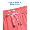 MaaMgic 5" Mens Swim Shorts with Compression Liner 4-Way Stretch