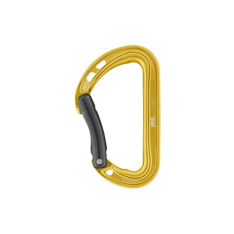 Petzl, Spirit Carabiner Yellow U Unisex Adult