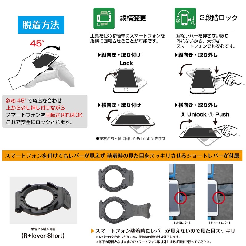 [REC MOUNT+ / REC MOUNT Plus] Stem Mount [R+STEM1-GR] (Green)